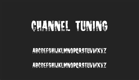 chanel tuning font|Channel Tuning free Font .